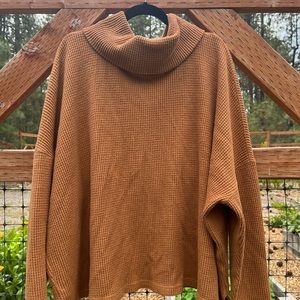 Old Navy waffle knit pullover